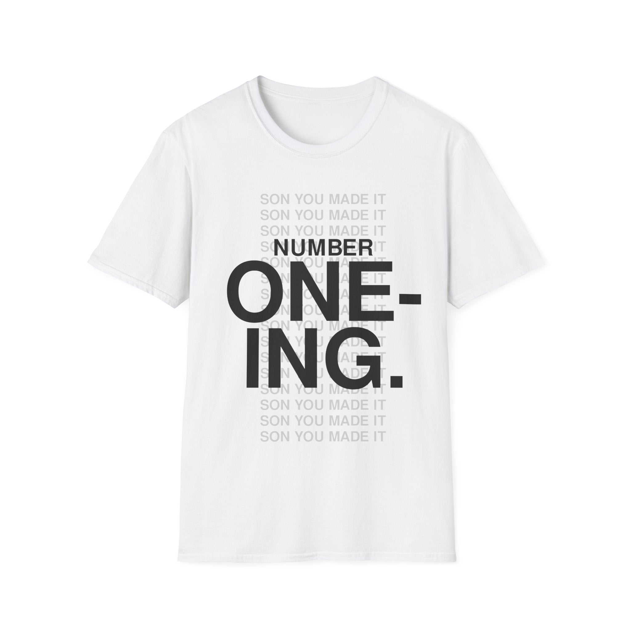 Ricch Apparel White Tee- Number Oneing