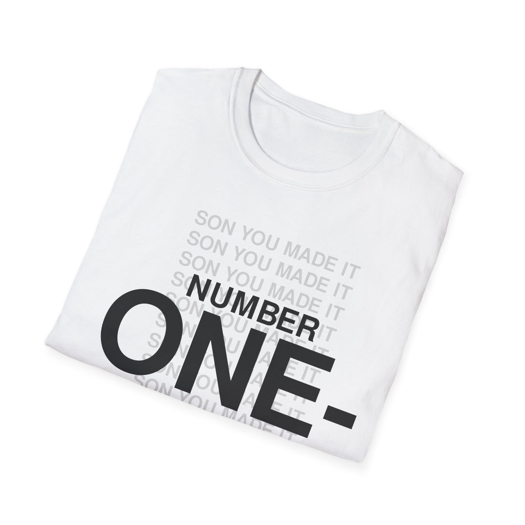 Ricch Apparel White Tee- Number Oneing