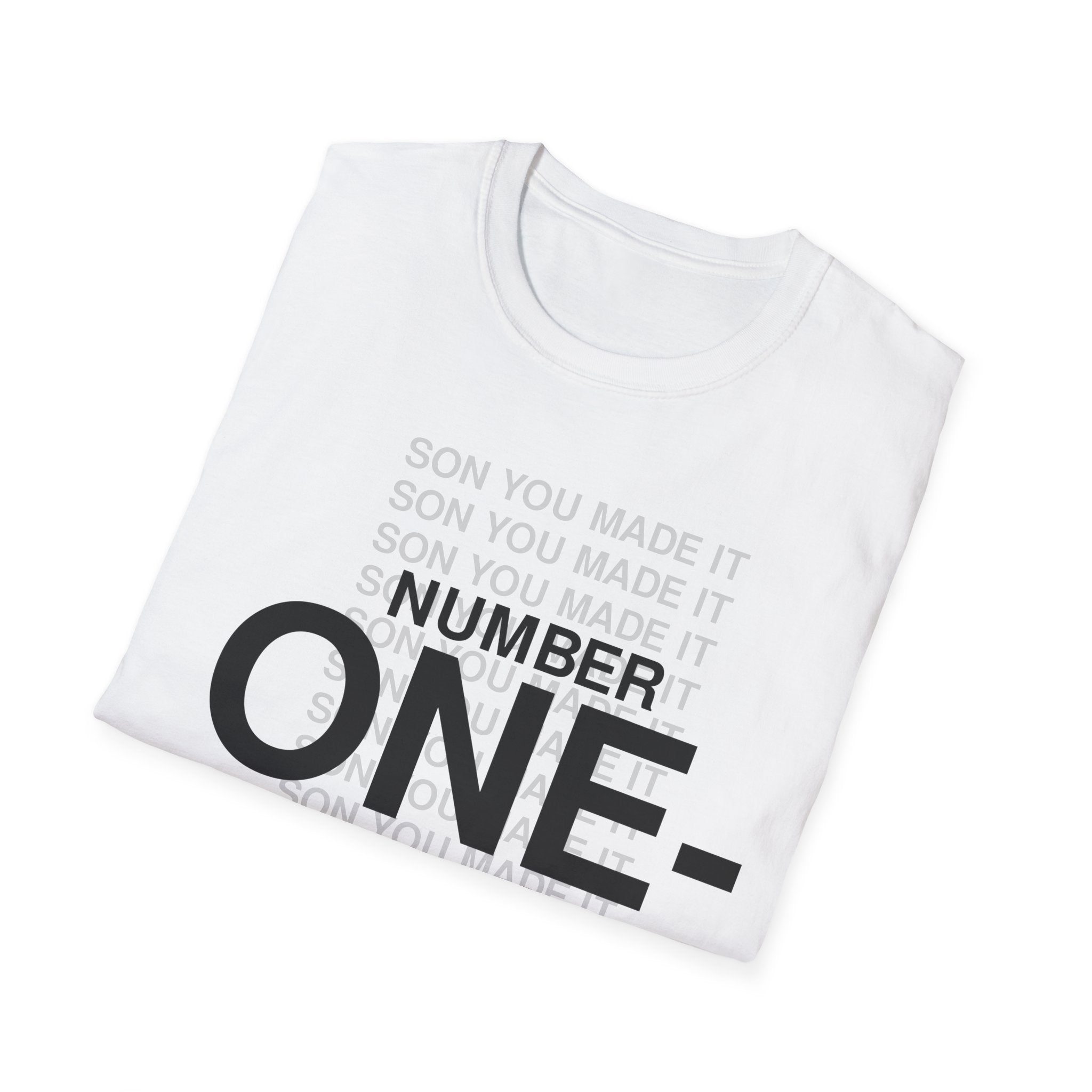 Ricch Apparel White Tee- Number Oneing